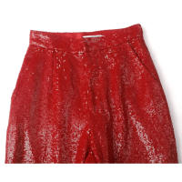 Traje de Fiesta Navideño Rojo con Lentejuelas Cuello Redondo, Manga Larga, Botón Único, Moda para Mujeres 2025 - details 9