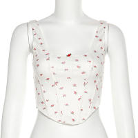 BUNO-Conjuntos de vestidos para mujer, 2 piezas, sin mangas, Tops cortos sexys, conjunto de falda, nuevo Y2K, dulce, lindo, elegante y elegante, traje de fiesta y playa para mujer - details 14