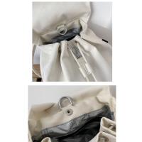 Mochila pequeña simple mochila de mujer bolsa pequeña de lona pequeña y liviana salir viaje de excursión de primavera - details 11