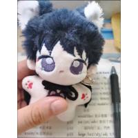 Mini muñeco de peluche Genshin Impact Wanderer Kabukimono Balladeer Scaramouche Hat Guy Idol de 10cm, muñeco de algodón, muñecos de estrella, figura de juguete - details 8