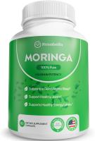 Rosabella Cápsulas de Moringa pura en polvo, energía, piel, superalimento para la salud inmune del intestino, rico en antioxidantes, vitaminas esenciales y - details 0