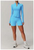 Conjunto de Yoga para Mujeres Ouwu Ropa de Entrenamiento de Manga Larga - details 22