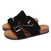 Nuevas zapatillas de corcho universales americanas para hombres y mujeres, talla 46, cómodo diseño de hebilla, sandalias deslizantes de verano, famosas - details 2