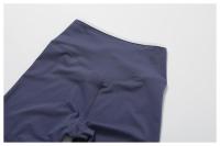 Conjunto deportivo cruzado de cintura alta para mujer, traje corto sin espalda, ajustado, desnudo, para Yoga, correr, Fitness - details 25