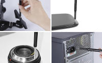 Conjunto de Destornilladores de Precisión ARROWMAX Premium con Caja de Aluminio (48 en 1) Herramientas Manuales para iPhone Computadora Tri Wing Torx - details 3