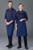 Uniforme de Chef para hombre, chaqueta para cocinar, camisa de cocina, camarera, servicio de comida rápida, Hotel, olla caliente, tienda de pasteles, abrigo con logo personalizado - details 13