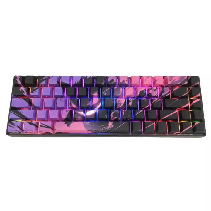 Geng Gui teclas originales grabadas laterales para teclado mecánico wooting60he Orr atk68 Mega lion MAD60（Teclado no incluido) - 1