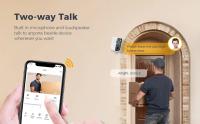 Cámara PTZ Solar inalámbrica para exteriores, 1080P, WiFi, con batería integrada, videovigilancia de latencia ultrabaja para largos tiempos de espera - details 2