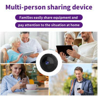 Minicámara inteligente de seguridad para el hogar, cámara web de 1080P con WiFi, visión nocturna, detección de movimiento, Monitor de videovigilancia secreta - details 9