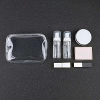 Organizador de viaje de PVC transparente, estuche de cosméticos para maquillaje, esteticista, neceser, bolsa de maquillaje, bolsas de lavado - details 8