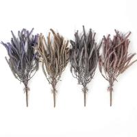 Rama de pino Artificial hecha a mano, corona artesanal, regalos, árbol de pino Artificial hecho a mano, plantas verdes falsas elegantes realistas - details 5