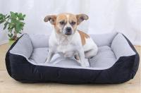 Cama impermeable lavable de algodón para perro, pequeña y grande perrera, alfombrilla para dormir para gato y mascota grande - details 3