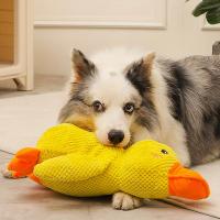Juguete de Peluche de Pato Grande Diversión Interactiva para Limpieza Dental de Perros - details 0