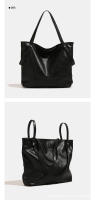 Bolso tote de viaje para mujer, nuevo bolso de gran capacidad de cuero suave de alta gama, bolso grande de hombro - details 6
