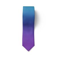 Corbata informal de 8cm con diseño de arcoíris, corbata estrecha, suave y colorida, ajustable, atada a mano, para hombre, Unisex - details 10