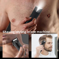 Cortapelos eléctrico profesional para hombre, maquinilla de afeitar inalámbrica, silenciosa, resistente al agua, húmedo/seco - details 3