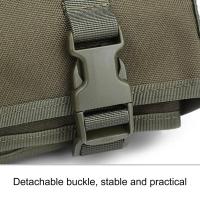 Estera de Tiro Antideslizante de Doble Cara Alfombrilla Multifunción Impermeable para Actividades al Aire Libre Base Termoaislante y Nylon Militar - details 2