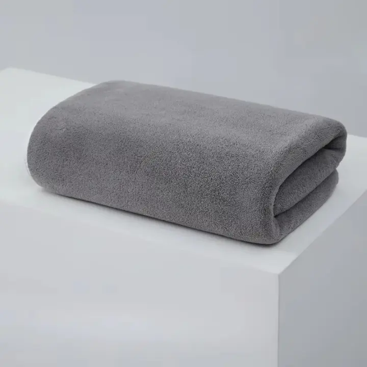 Toalla de baño de algodón puro de lujo, juego de toallas de baño de alta calidad, juego de 70x140cm, suave, súper absorbente, amarillo, blanco, azul - 1
