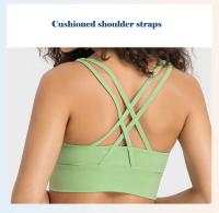 SHINBENE-ropa interior cruzada de Yoga para mujer, sujetadores deportivos de alta resistencia a prueba de golpes, belleza, espalda - details 3