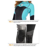 HISEA-Traje de neopreno para mujer, 1,5mm, para surf, una pieza, para natación y pesca, antifricción - details 5