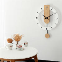 Reloj de Pared de Madera, Moderno, Silencioso, Decoración Grande para Cocina, Hogar, Sala de Estar y Dormitorio - details 3