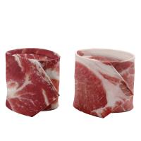 Corbata con diseño de estilo de carne de 8cm, corbata ajustable estrecha con estampado de comida caliente, corbata interesante atada a mano con estampado de comida de carne, camisa para hombre - details 11