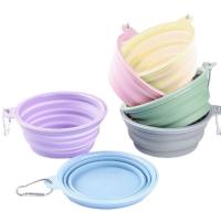 Tazón de Agua para Mascotas al Aire Libre de Silicona Plegable Nuevo Tazón de Alimentación Automática para Perros - details 0