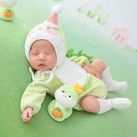Conjunto de Fotografía de Año del Serpiente Precioso Mono de Punto de Dibujos Animados con Sombrero y Calcetines Accesorios de Estilo para Bebé - details 0