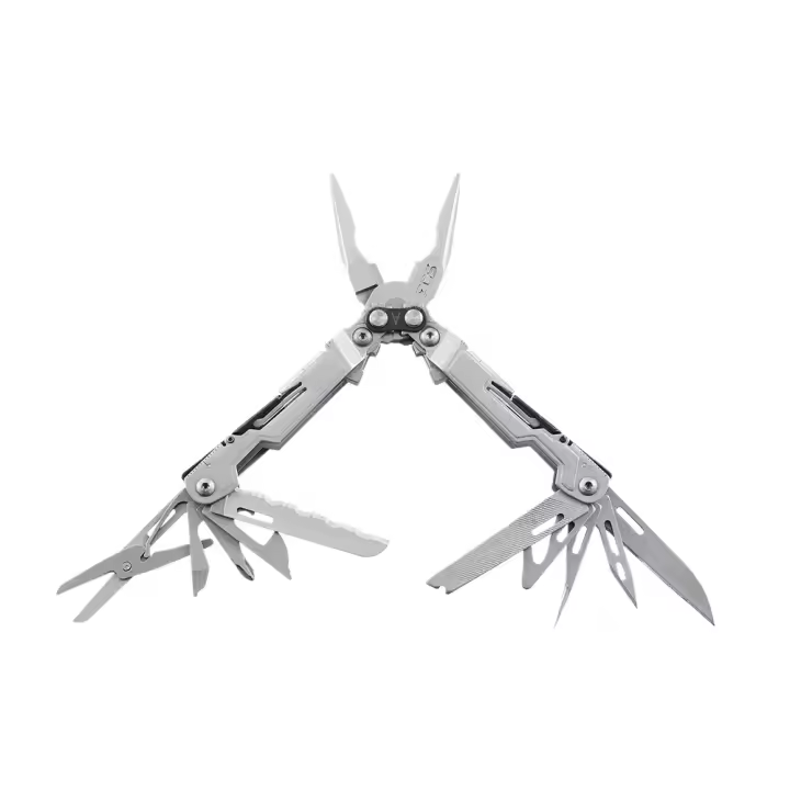 Alicates plegables multiherramienta PowerPint 18 en 1, Mini herramientas manuales EDC, tijeras de bolsillo, equipos de supervivencia para acampar al aire libre-PP1001 - 1