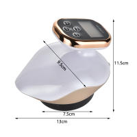 Masajeador eléctrico con ventosas para quemar grasa corporal, dispositivo de masaje de Guasha, adelgazante, EMS, microcorriente, IR, fisioterapia, raspado al vacío - details 7