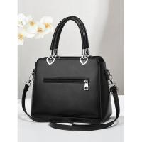 Bolso de moda con decoración de lazo de color sólido para desplazamientos, esencial para las mamás que salen, bolso minimalista de gran capacidad Mochila de lujo de alta gama - details 2