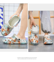 Camuflaje de coco agujero zapatos 2025 nuevas sandalias zapatos de playa de los hombres saliendo zapatos de viaje casual bolsa cabeza sandalias hombres - details 8