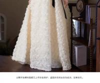 Vestido de Princesa Fugitiva de Estilo Occidental de Alta Gama Elegante Disfraz de Aniversario para Mujeres Moda Femenina - details 11