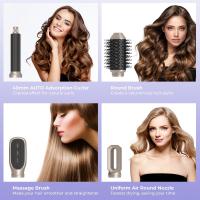 Peine de aire de calentamiento por succión automático Secador de pelo eléctrico multifuncional Plancha para rizar cinco en uno Plancha para el cabello - details 2