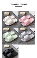 Zapatillas de Verano Ligeras y Antideslizantes Comodidad en Casa, Baño, Playa para Hombres y Mujeres Color Sólido, Estilo Moda - details 1