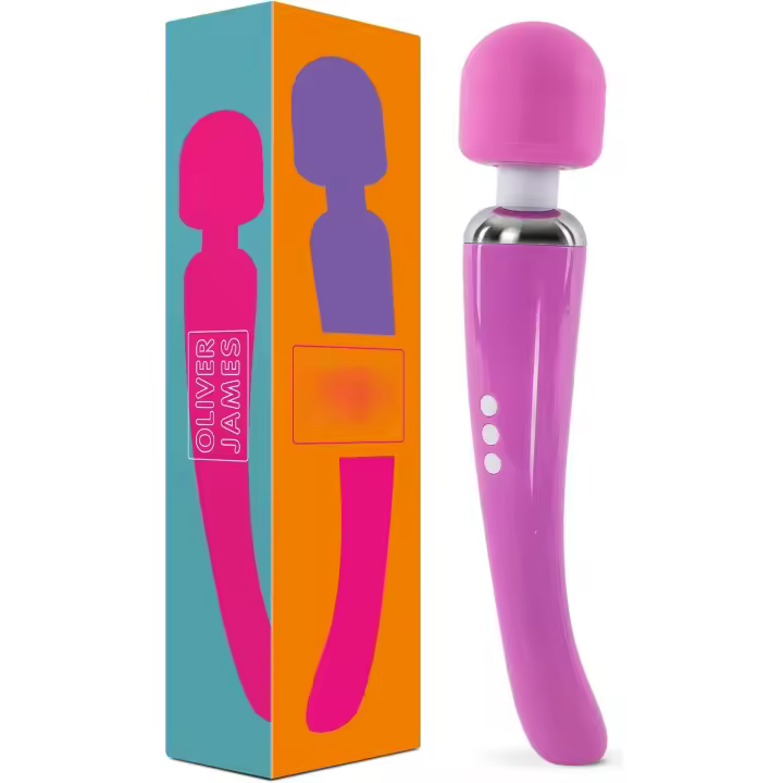 Vibrador, juguetes sexuales, masajeador de varita, juguete para adultos para mujeres, vibradores de punto G, estimulación del clítoris, consolador, resistente al agua, inalámbrico, 20 modos de vibración y 8 velocidades rosa roja - 1