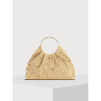 Bolso Elegante de Playa de Paja para Mujer 2025 Diseño Exclusivo con Asas Reforzadas - details 0