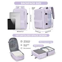 Mochila para maleta de cabina Ryanair para mujer, equipo de mano impermeable con USB - details 66