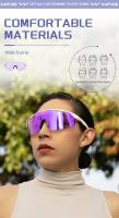 Kapvoe-gafas de sol fotocromáticas para ciclismo, lentes de color azul y morado, UV400, para hombre - details 8