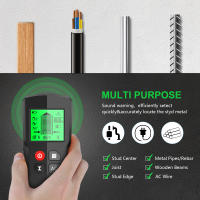 Escáner de pared buscador de tachuelas con retroiluminación y alarma de Audio, Sensor de tachuelas, buscador de haz para madera, alambre de CA, herramienta de posicionamiento de decodificación de Metal - details 4