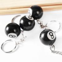 Llavero de Billar Mini Colgante de Bola Negra Llavero de Resina Decoración de Mesa de Juegos - details 1