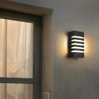 Goeco Luz de Pared LED Impermeable 15W Luz Blanca Caliente/Fría Negro 12*8,5*24,5 CM - details 4