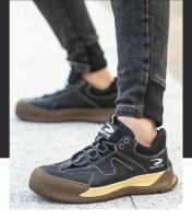 Zapatos de trabajo con punta compuesta para hombre, zapatillas de seguridad de cuero indestructibles, antigolpes, antipinchazos, aislamiento, 6KV - details 17
