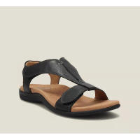 Nuevos zapatos de mujer de cuña de suela gruesa de gran tamaño con sandalias de correa de velcro para mujer - details 3