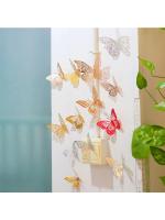 Pegatinas decorativas de mariposas en 3D, accesorios para el hogar, decoración de ramos de globos de boda, 12 piezas - details 17