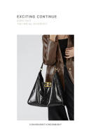 Bolso de cuero de vaca de primera capa, bolso de hombro portátil de gran capacidad - details 16