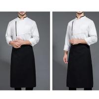 Monos de Chef transpirables resistentes a las manchas, Chef para uniforme de Cocina, Restaurante, manga corta, soporte Unisex para chefs para mayor comodidad - details 3