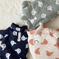 Chaqueta cálida de invierno para perros, ropa para perros, abrigo con estampado de cachorros, Chihuahua, Bulldog Francés, Bichon, cuatro patas, ropa para mascotas - details 1