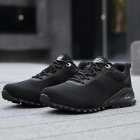 Zapatos de senderismo de malla para hombre, calzado de Trekking al aire libre, turismo, deportes de acampada, caza, moda, nuevos diseñadores - details 15