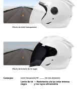 Ccascos moto hombre mujer resistente viento carretera coche electrico Equipo - details 12